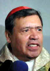 El cardenal Norberto Rivera